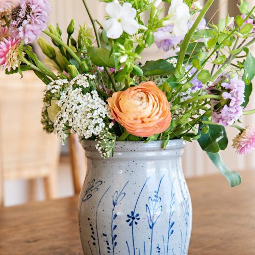 Wildflower Utensil Jar