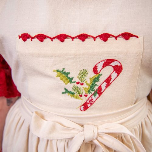 candy cane apron 05