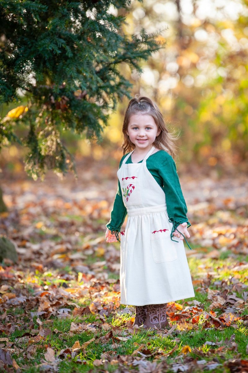 candy cane apron kids 04