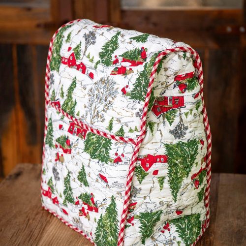 christmas cottage mixer cover 20