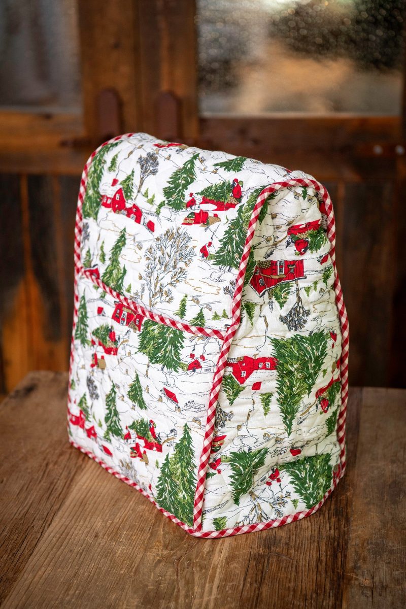 christmas cottage mixer cover 20