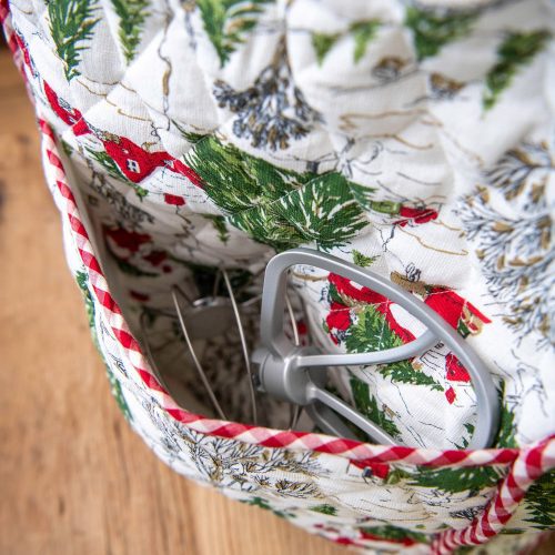 christmas cottage mixer cover 21