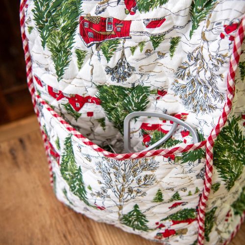 christmas cottage mixer cover 22