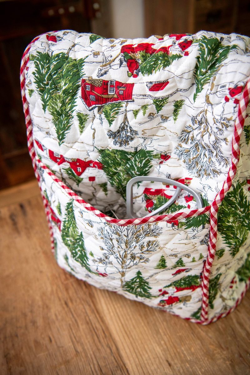 christmas cottage mixer cover 22