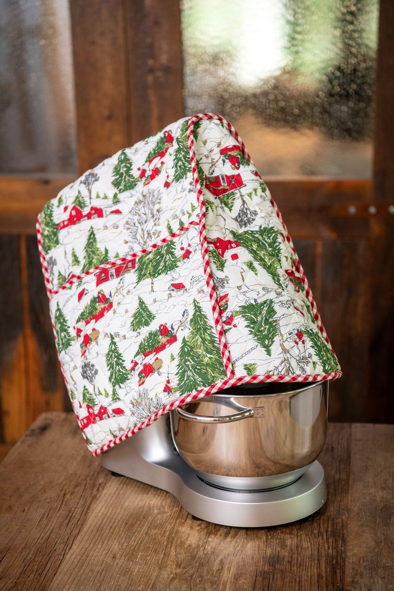 christmas cottage mixer cover 23