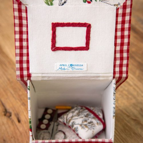 christmas cottage sewing house 22