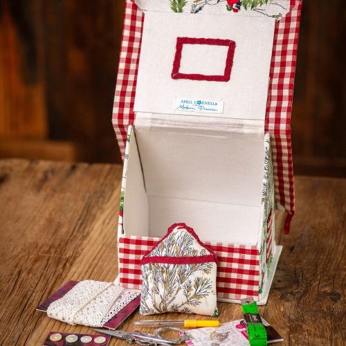 christmas cottage sewing house 25