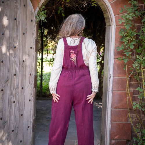 hannah jumpsuit beet 13