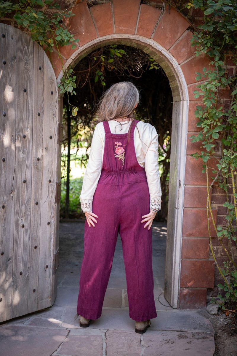 hannah jumpsuit beet 13