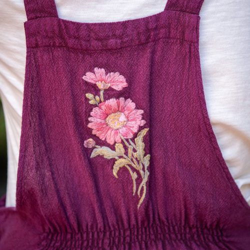 hannah jumpsuit beet 14