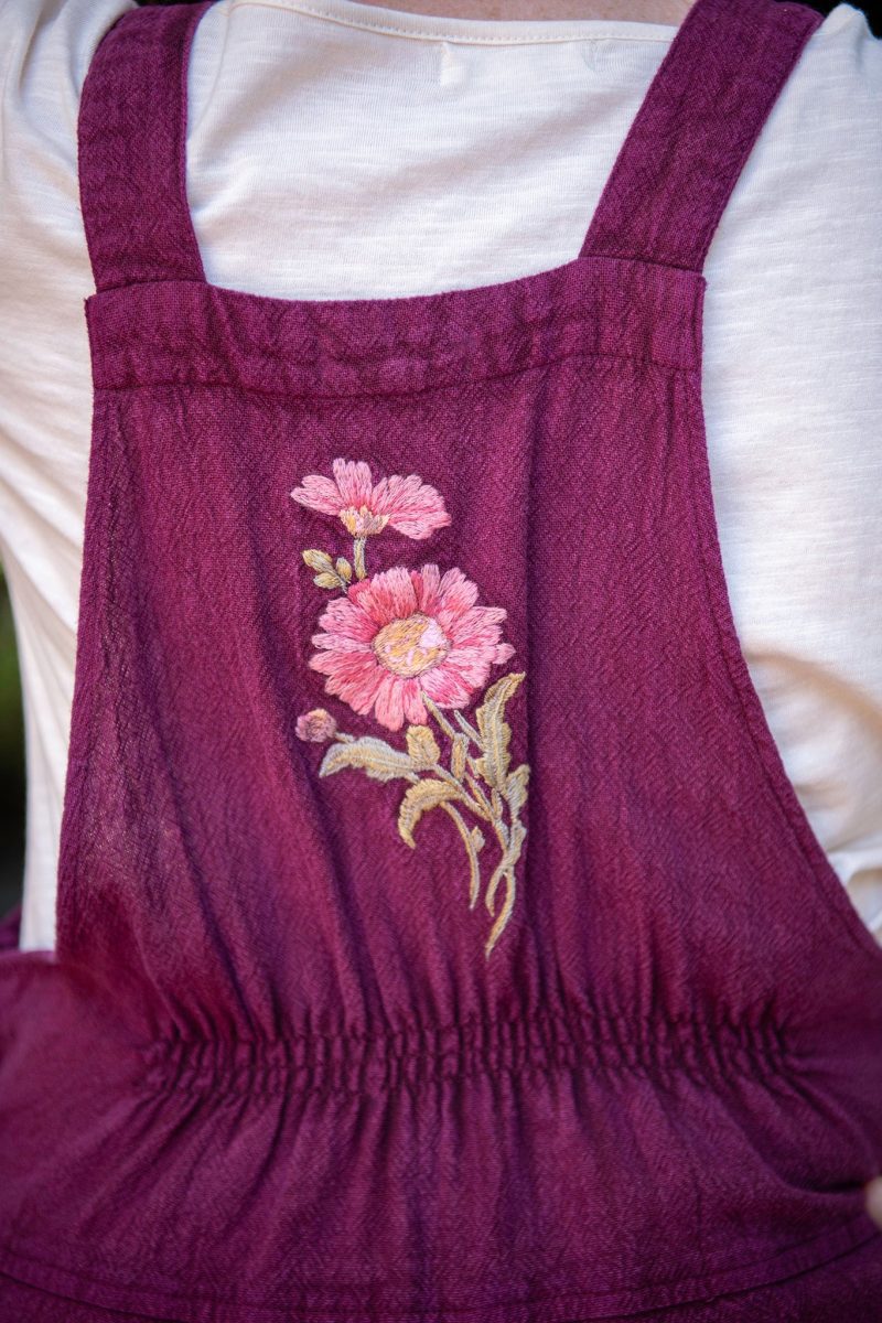 hannah jumpsuit beet 14