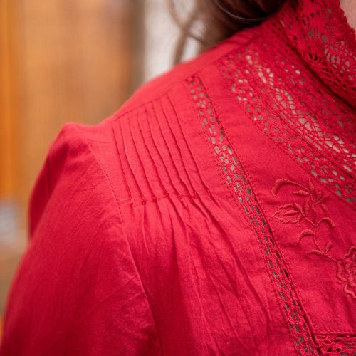 heirloom blouse scarlet 09