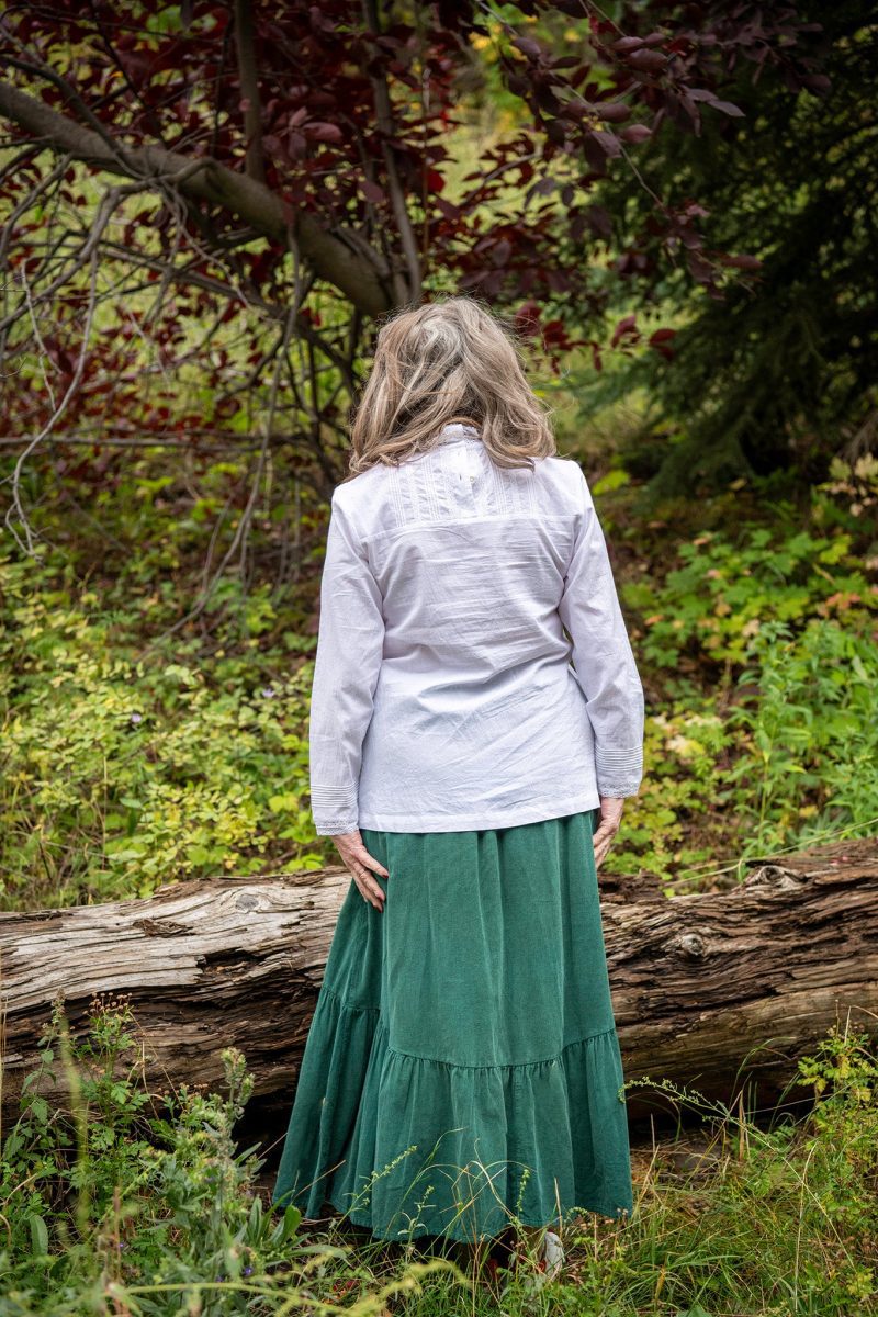 heirloom blouse white homestead skirt green 06 1