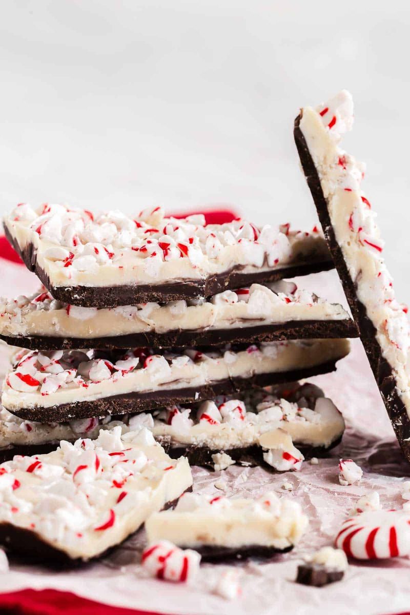 homemade peppermint bark 7