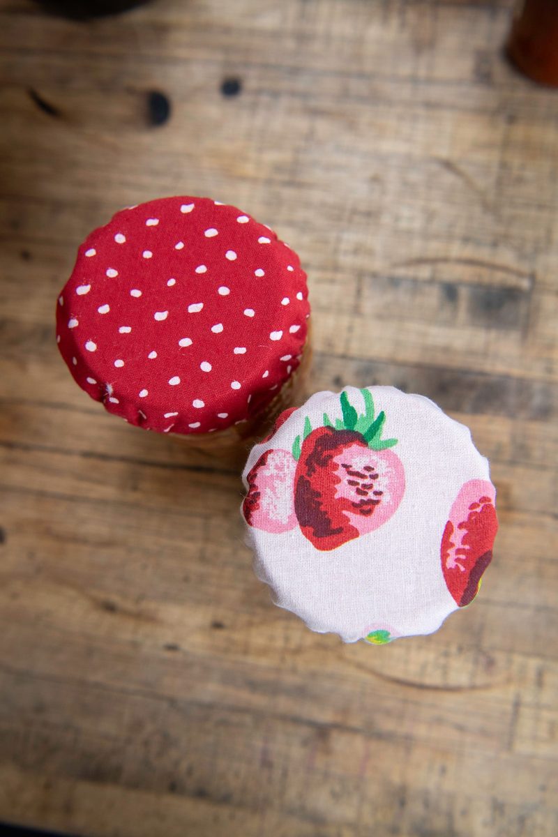 jar cover strawberry 2