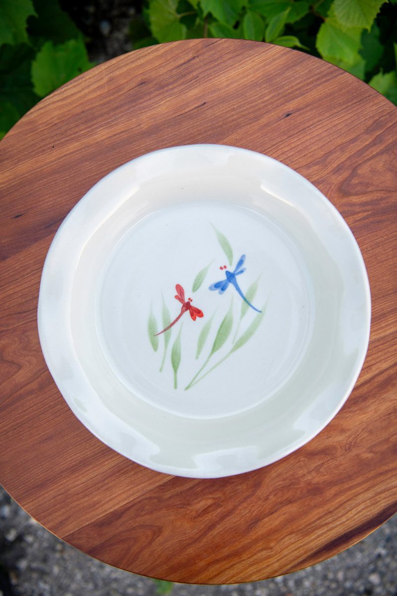 pie plate dragonfly 02