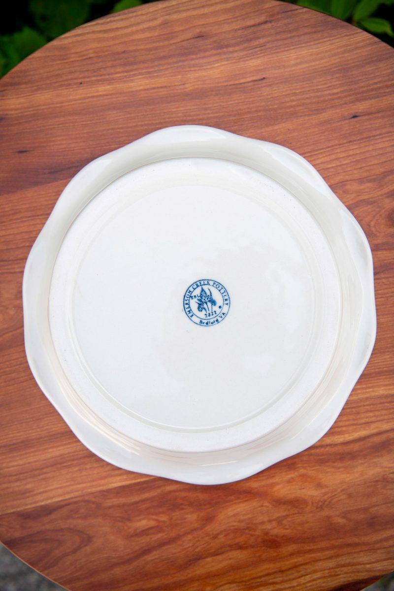 pie plate red poppy 04