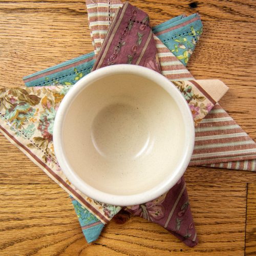 prairie linen dip bowl 01