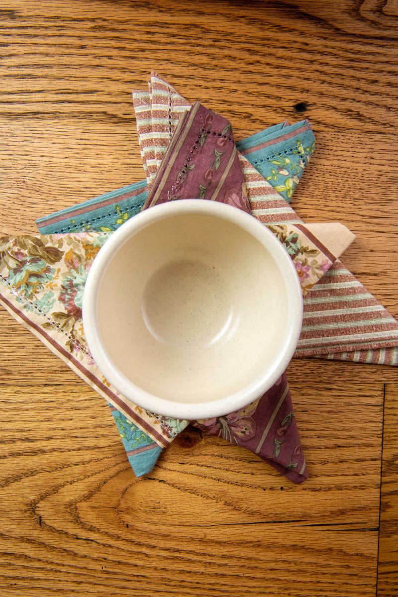 prairie linen dip bowl 01