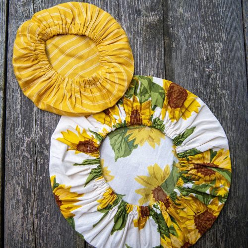 sunflower bowl covers white 02