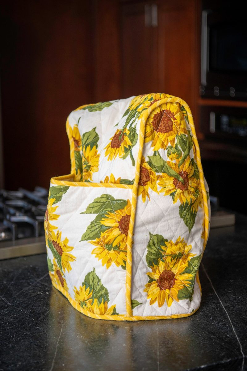 sunflower kitchenaid cover 05