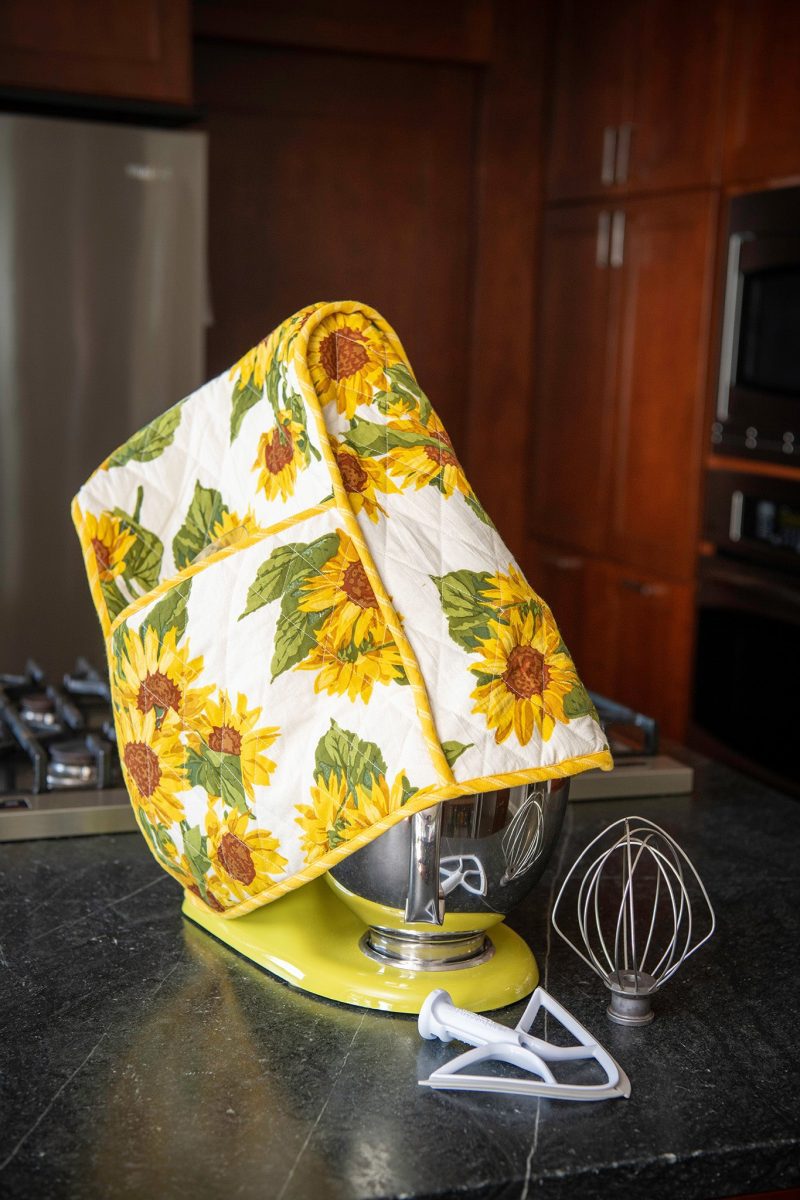 sunflower kitchenaid cover 08