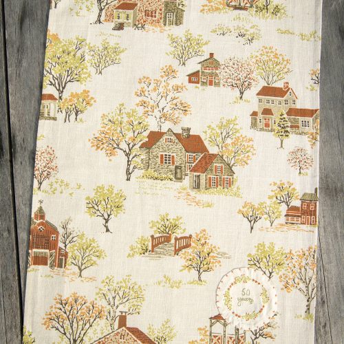 walnut grove antique tea towel 01